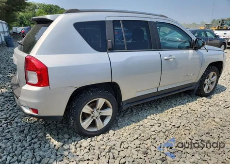 2013 Jeep Compass Sport из США, поврежденный, VIN 1C4NJDBB2DD281466